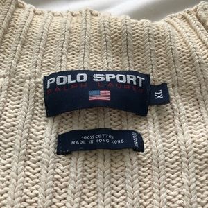 90s Ralph Lauren polo sport turtle neck/x-large